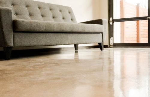 Concrete Polished Home Floor